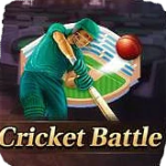 cricket battle earning game logo